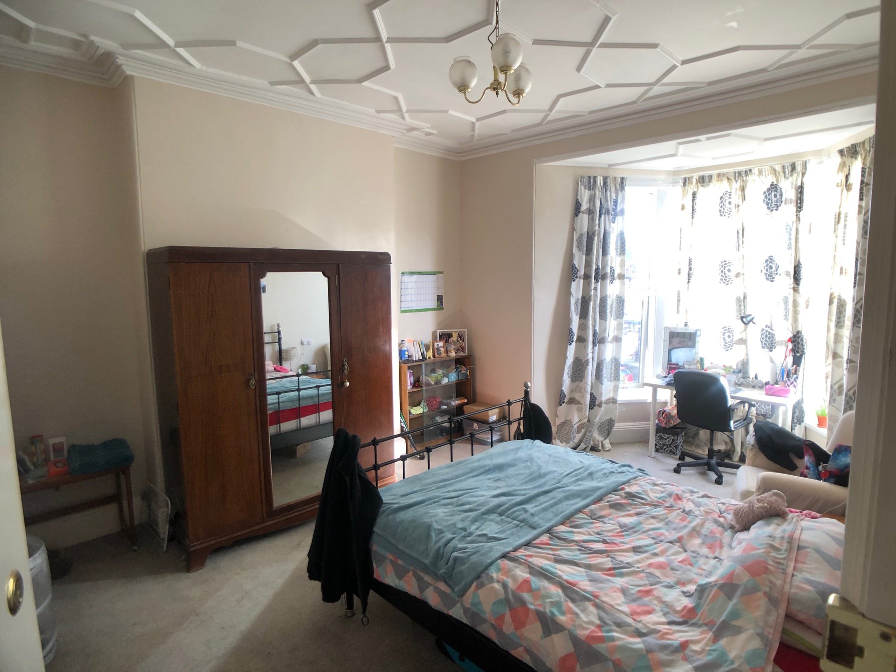 Photo of bedroom 5 in student house on Lisson Grove, Plymouth